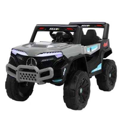 Kids Electric 2 Seater 12V Ride On Jeep With Parents Remote Children Electric Car Light Music