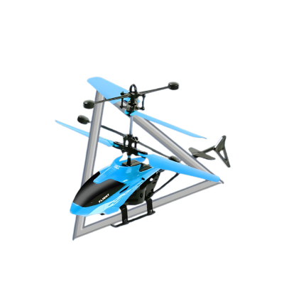 RC Helicopter With Sensor Function Kids Aircraft Model Fun 2CH Flying Toys