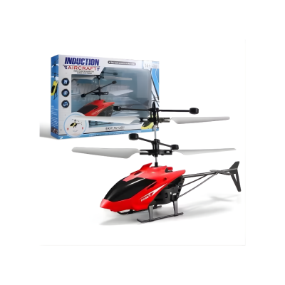 RC Helicopter With Sensor Function Kids Aircraft Model Fun 2CH Flying Toys