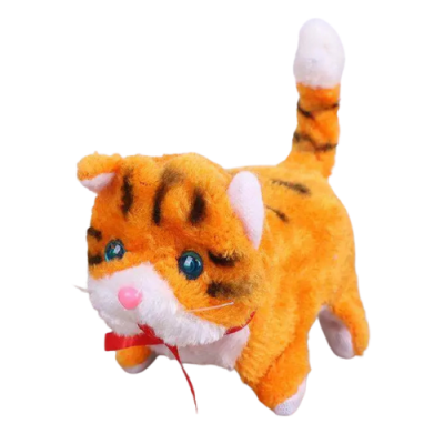 Cute Cat Interaction Doll Can Move & Have Meow Sound Effect Kucing Mainan Bergerak