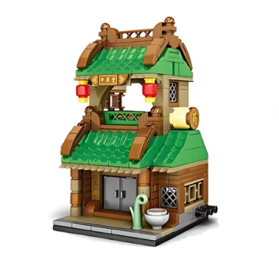 Sembo Block Ancient Street China Town Shop View Building Blocks 601034 Collection Sembo Block Ancient Street China Town Shop View Building Blocks 601034 Collection