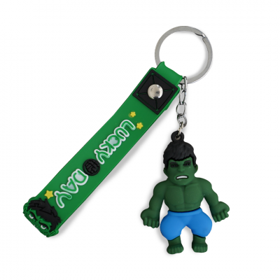 Superhero Character Keychain For Collection Gift Hulk Superhero Character Keychain For Collection Gift Hulk