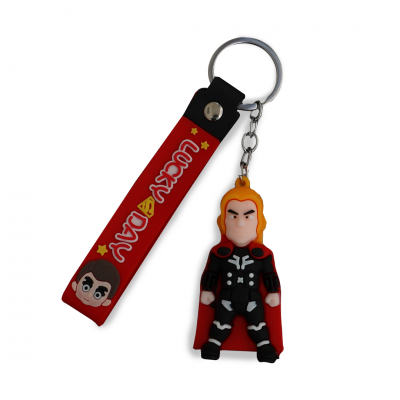 Superhero Character Keychain For Collection Gift Thor Superhero Character Keychain For Collection Gift Thor