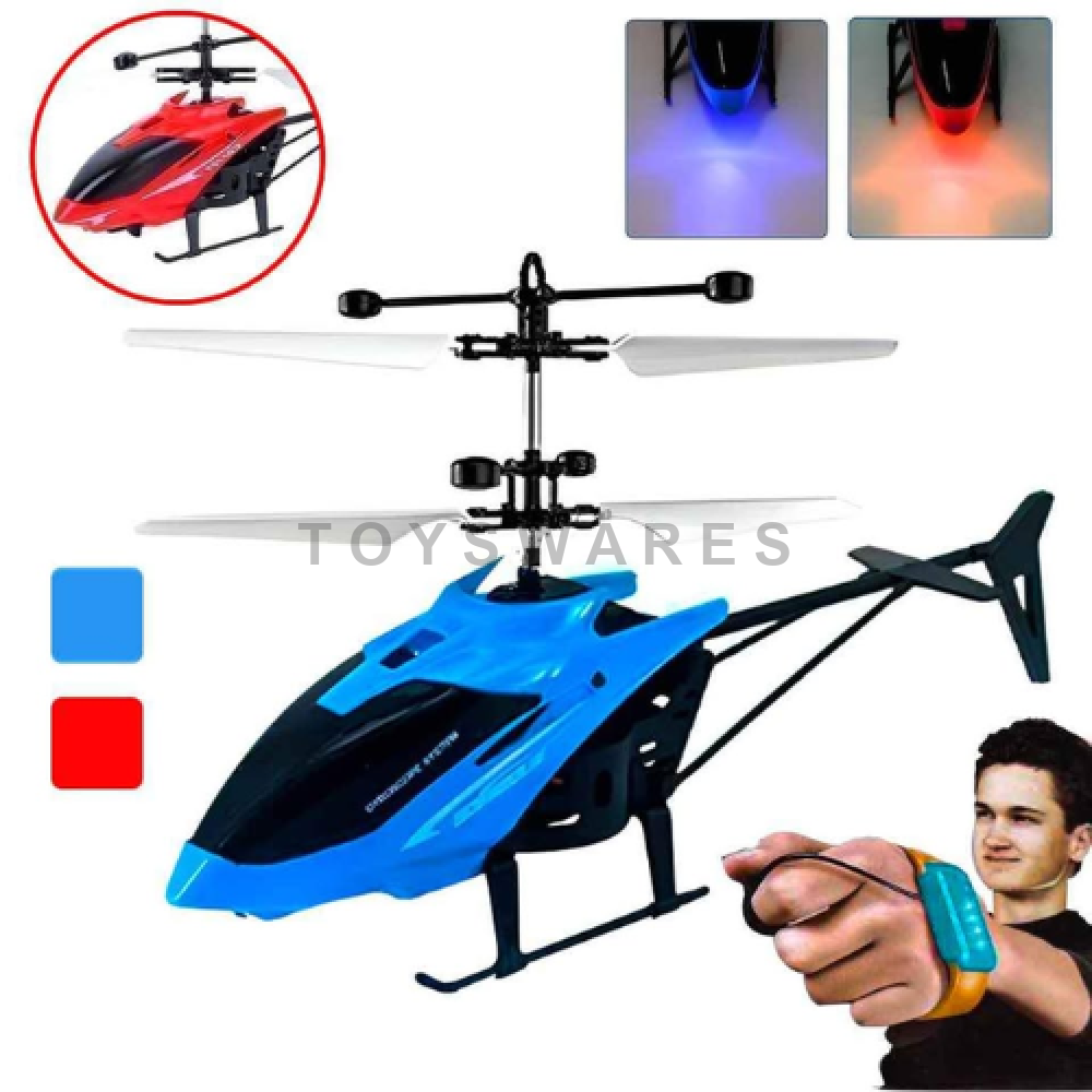 Kids 2 In 1 Helicopter With Sensor Function Children Aircraft Model ...
