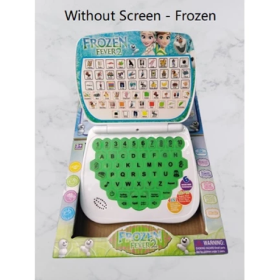 Kids Eng No Screen Frozen Learning Machine with LCD Screen and 5 Learning Mode-Early Education