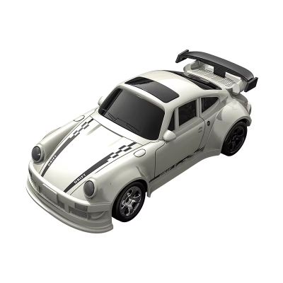 KF20 1/64 White Color Scale 4WD Mini RC Drift Car