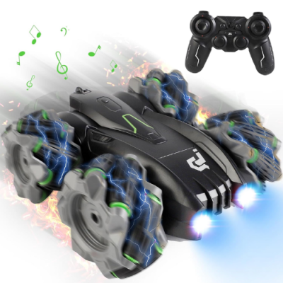 Remote Control Car Stunt Car Toys for Kids Age 6-12 - Best Birthday Gifts for Boys, 2.4Ghz RC Twist Cars, 4WD