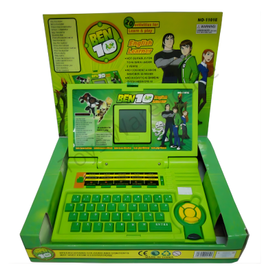 Kids Educational Laptop 20 Activities English Learner For Kids Ben 10 Laptop Best Learning Toy