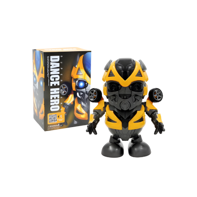 Dance Hero Action Figure Superhero Toys LED Flashlight And Sound Mainan Kanak Kanak Hero Menari