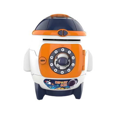 ATM Machine For Kids Colorful Design With Fingerprint Unlock Best Birthday Gift