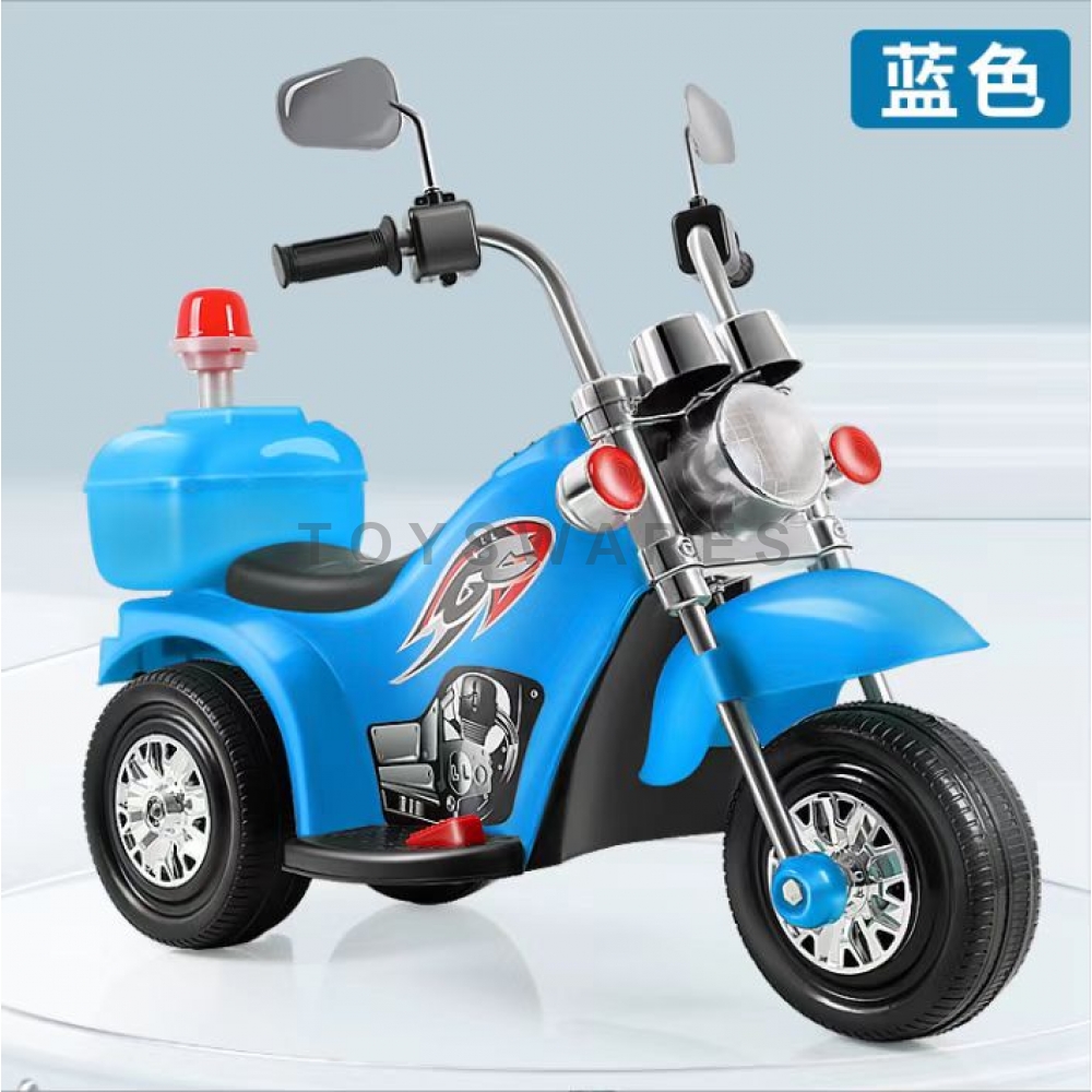 Kids Electric Three-Wheel Motorcycle (IRON RIDER Style)