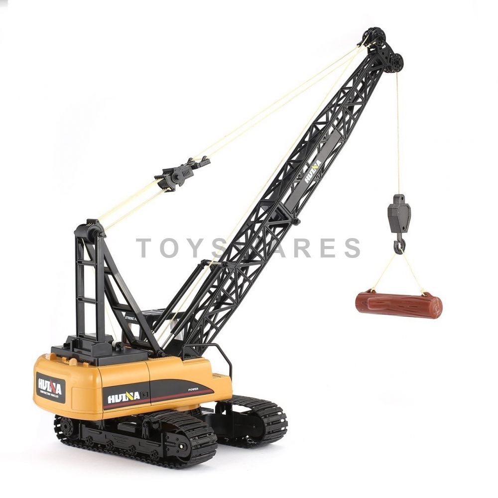 HuiNa Toys 1572 15CH 1/14 RC 2.4GHz Metal Alloy Crane Truck Engineering Vehicle 