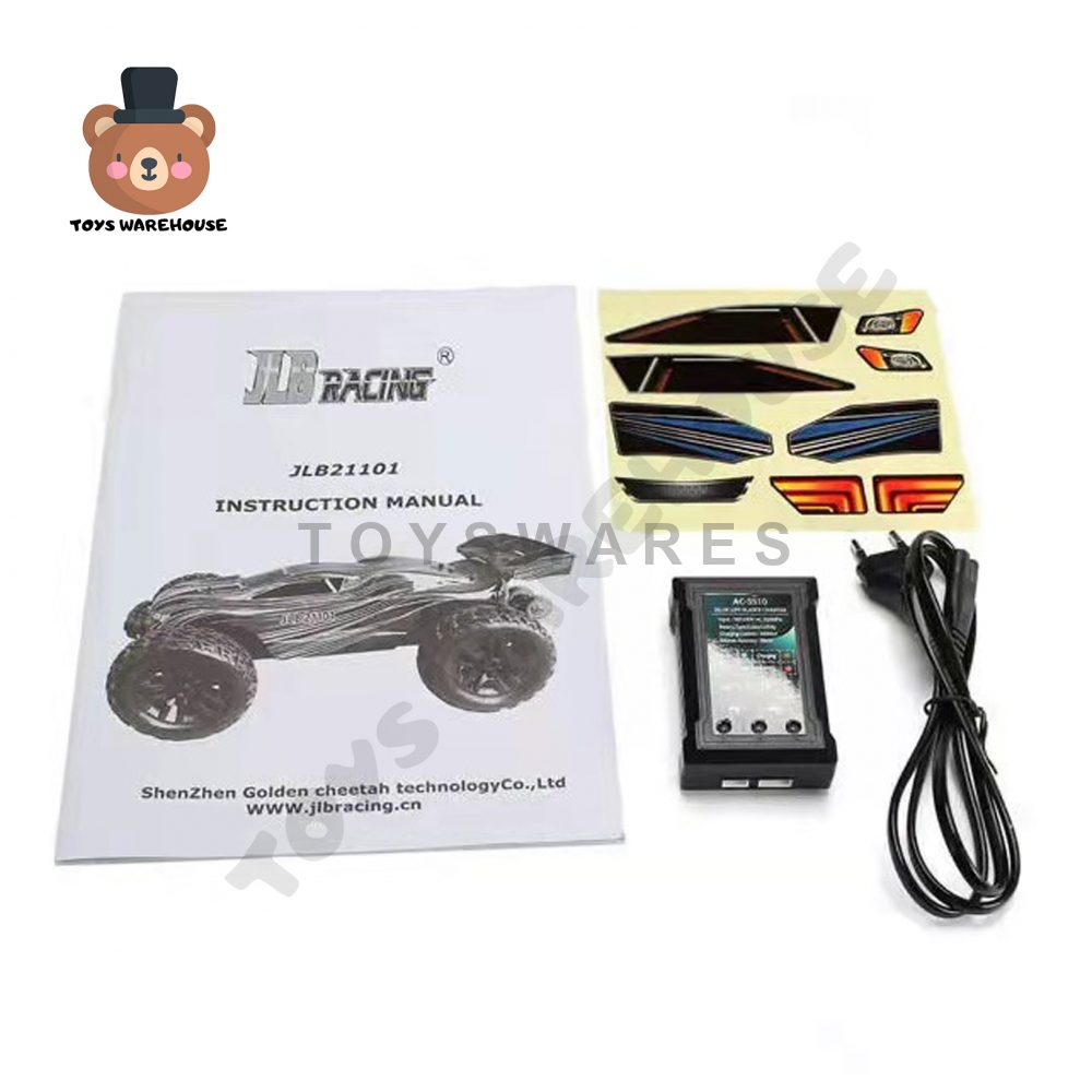 JLB Racing 21101 Cheetah Extreme 120A Truggy 1/10 4WD RTR 100+kmh 4x4 ...