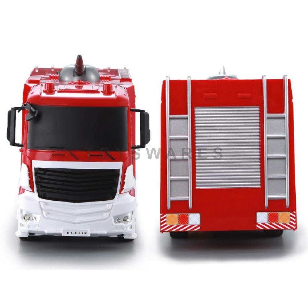 DOUBLE E572003 FIRE TRUCK WATER SPRAY RC, 1/26 2.4GHZ WIRELESS REMOTE